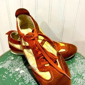 Free People Distressed & Suede Sneaks